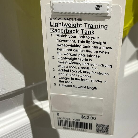 Lululemon Lightweight Racerback Tank Top - Picture 7 of 9